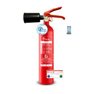 FireLoq® 2kg Co2 l 34B mit Prüfnachweis und...