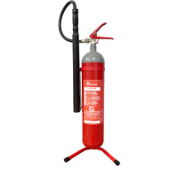 FireLoq Feuerlöscherständer Rot – Universeller für 2 bis 12 kg/l Feuerlösche