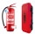 FireLoq® 6kg ABC Pulver-Feuerlöscher 27A | 233B | C + Schutzbox und Prüfnachweis