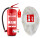 FireLoq® 6L Schaumlöscher 27A | 183B mit Gitterschutzhaube mit Prüfnachweis