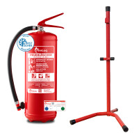 FireLoq® 6kg Pulver Feuerlöscher mit...