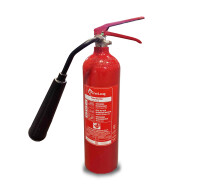 FireLoq® 2kg Co2 leichter, nicht magnetischer Alu Behälter 34B mit Prüfnachweis