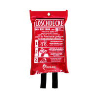 Löschdecke in Tasche 1m x 1m