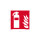 Feuerlöscher Symbol 15cm Folie selbstklebend