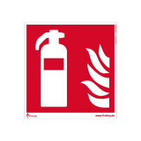 Feuerlöscher Symbol 20cm Folie selbstklebend