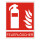 Feuerlöscher Symbol 20x25cm Folie selbstklebend